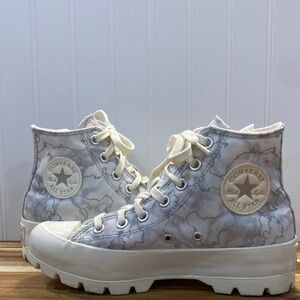 Converse Chuck Taylor Lugged Watermarks. Women’s Size 7.5